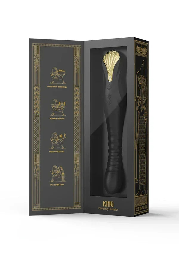 Bestel: King Thruster Black by Zalo - bij Happytoys.nl, happytoys.be, Happytoys.ae: erotische sex webshop | liever Happy dan Easy ⭐⭐⭐⭐⭐