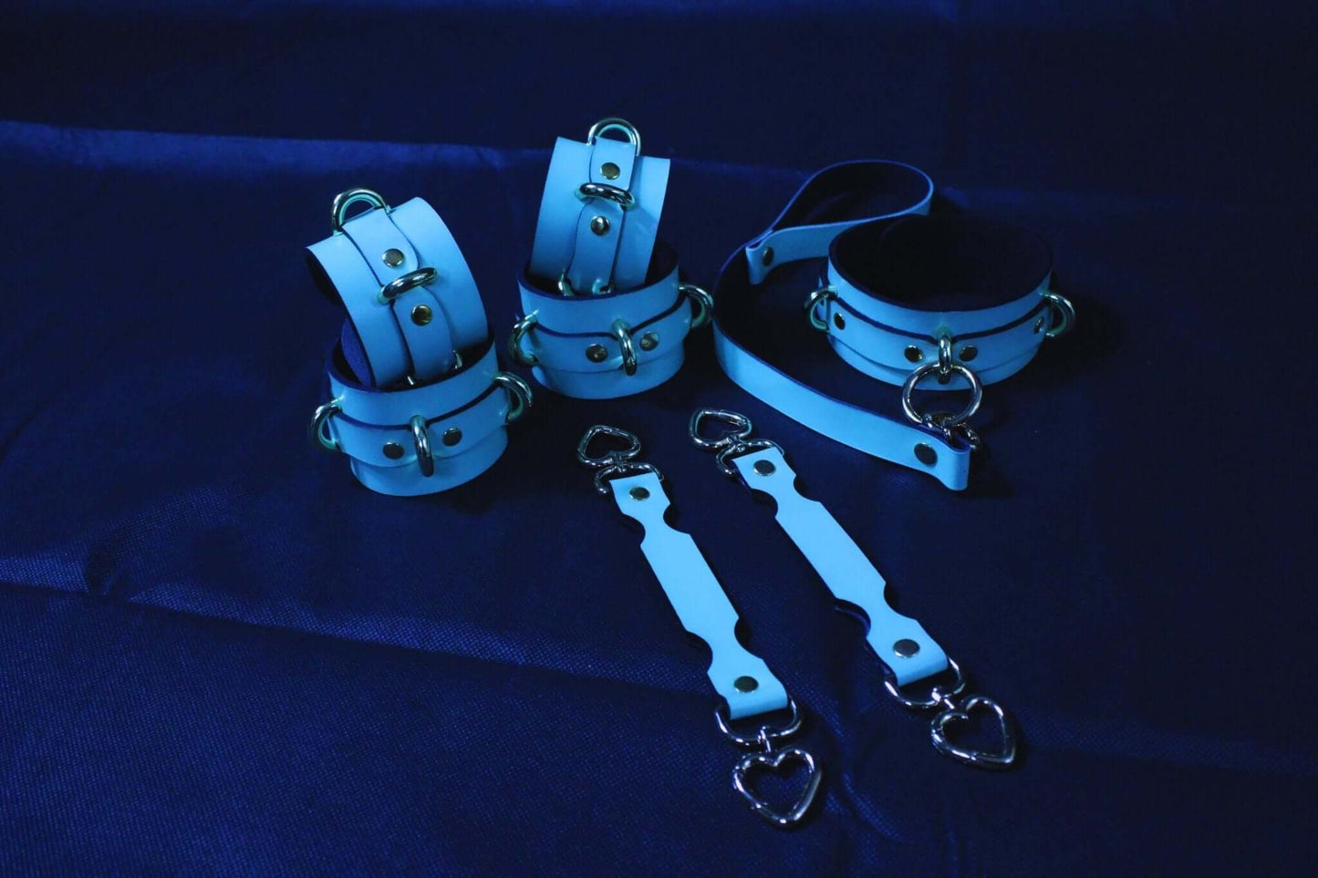 Bondage Gear Italian Leather Ultimate BDSM Gear Set