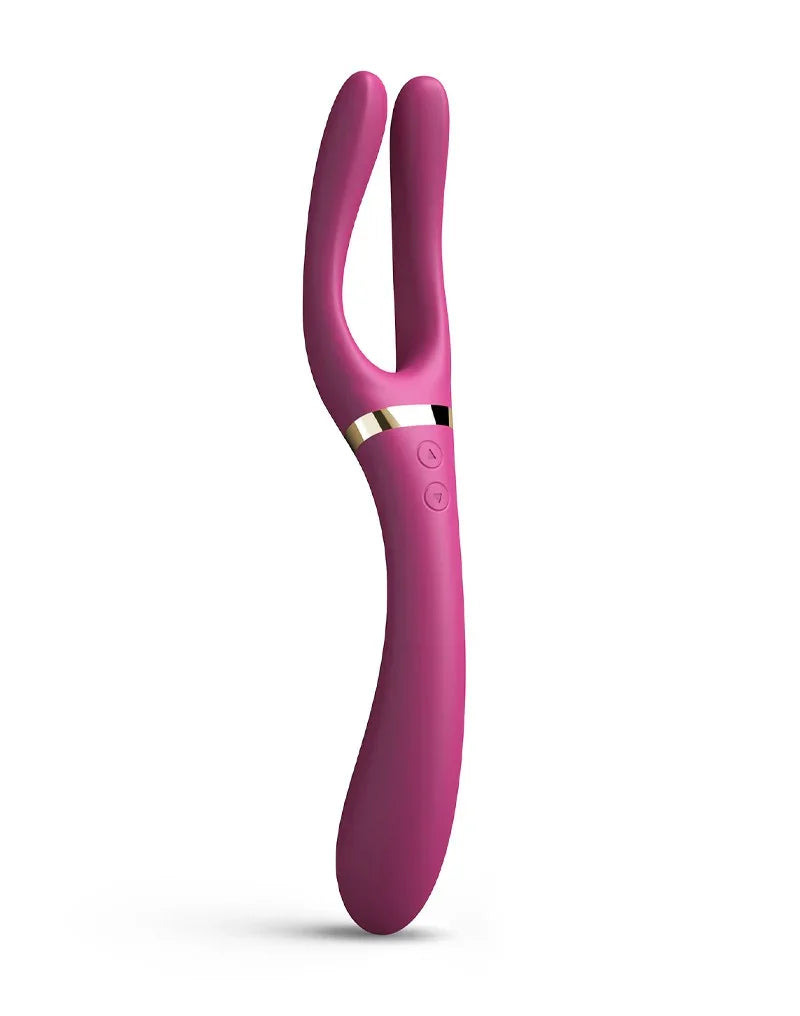 Dorcel - Infinite Joy - Multi Vibrator - Plum - Happytoys Sexshop: Toys for Feeling Happy & Easy π - Discreet geleverd