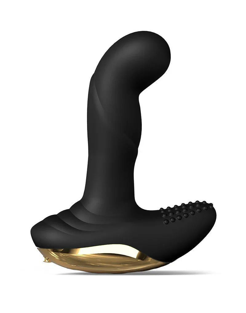 Dorcel - P-Finger - Remote Control Vibrator - Zwart 6072431 - Happytoys Sexshop: Toys for Feeling Happy & Easy 😊 - Discreet geleverd