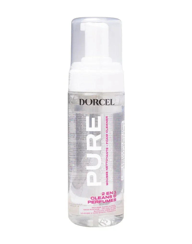dorcel-pure-2-in-1-cleaning-foam-150-ml_01_358197cf-34b2-42a0-90bc-a4b96223b9f9 @ Happytoys Sexshop: online sex shop for Feeling Happy & Easy 😊 the erotic store owned by a woman