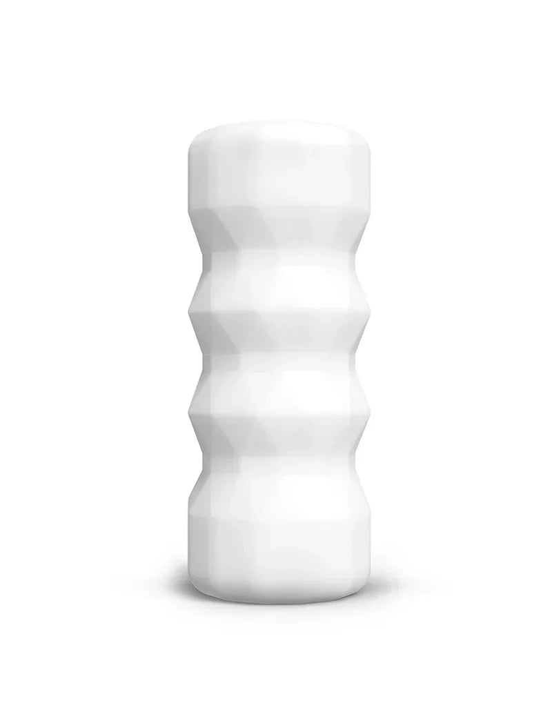 Dorcel - Masturbatorcup met Structuur - Exotisch - Wit - Happytoys Sexshop: online sex shop for Feeling Happy & Easy 😊 - Discreet geleverd