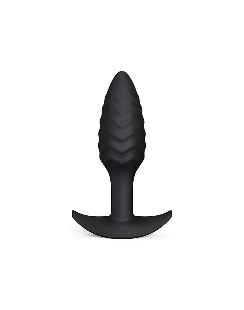 Dorcel - Wavy Plug - Butt Plug - Zwart - Happytoys Sexshop: Toys for Feeling Happy & Easy π - Discreet geleverd