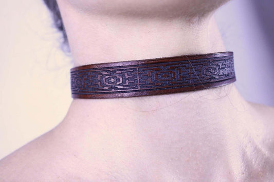 Submissive Collar for BDSM Bondage Gifts - Stylish Dom Sub Jewelry - Happytoys Sexshop: online sex shop for Feeling Happy & Easy π - Discreet geleverd