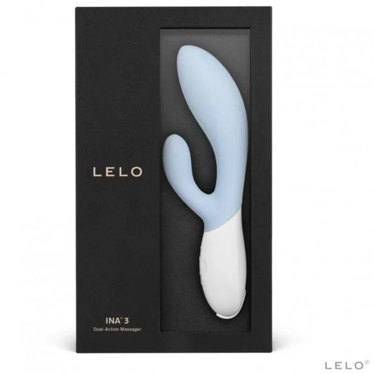 LELO - INA 3 LUXURY CELESTE VIBRATOR - Happytoys Sexshop: online sex shop for Feeling Happy & Easy π - Discreet geleverd
