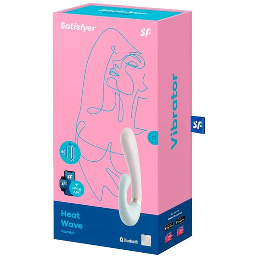 SATISFYER - HEAT WAVE VIBRATOR APP PINK - Happytoys Sexshop: online sex shop for Feeling Happy & Easy π - Discreet geleverd