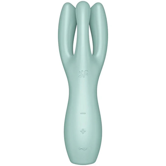 SATISFYER - THREESOME 3 VIBRATOR PINK - Happytoys Sexshop: online sex shop for Feeling Happy & Easy đ - Discreet geleverd