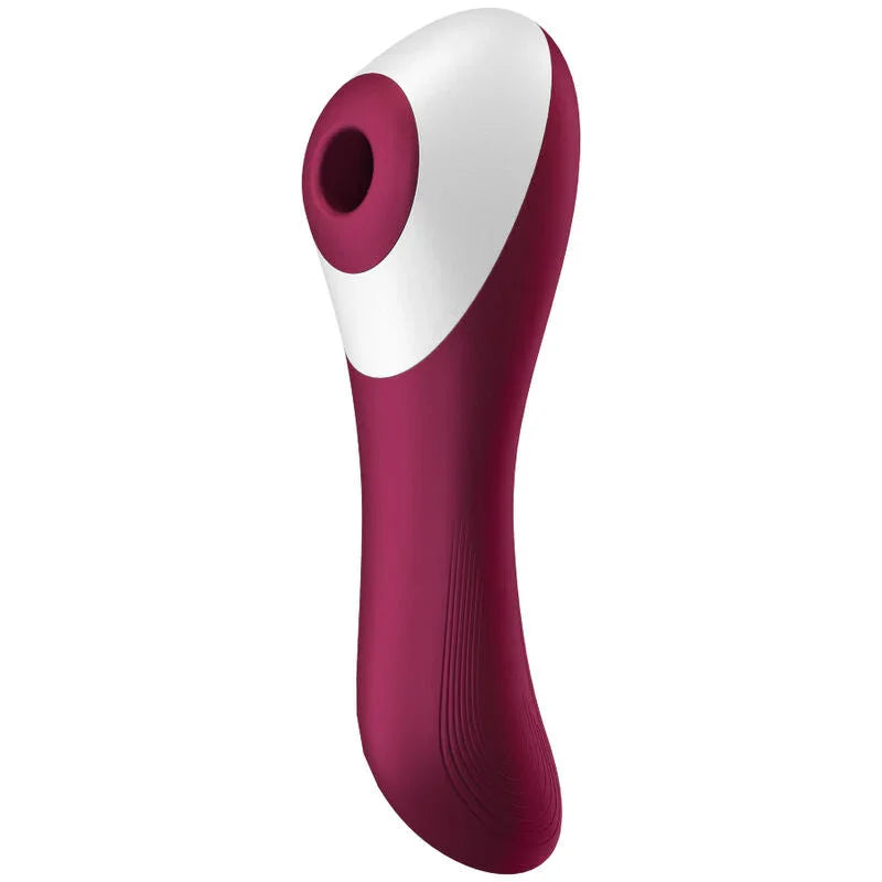 SATISFYER - DUAL CRUSH AIR PULSE VIBRATOR - Happytoys Sexshop: online sex shop for Feeling Happy & Easy 😊 - Discreet geleverd