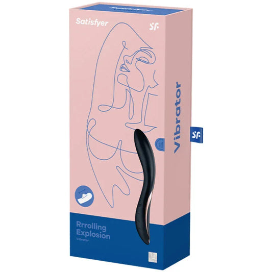 SATISFYER - RRROLLING EXPLOSION GSPOT VIBRATOR - Happytoys Sexshop: online sex shop for Feeling Happy & Easy đ - Discreet geleverd
