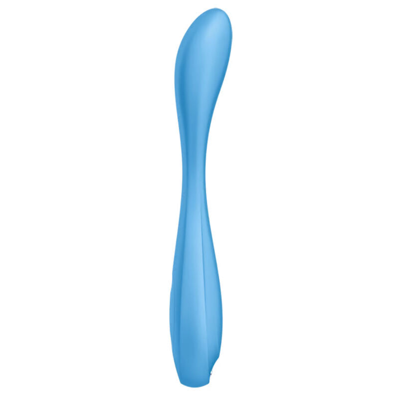 SATISFYER - G-SPOT FLEX 4+ MULTI VIBRATOR APP BLUE - Happytoys Sexshop: online sex shop for Feeling Happy & Easy 😊 - Discreet geleverd