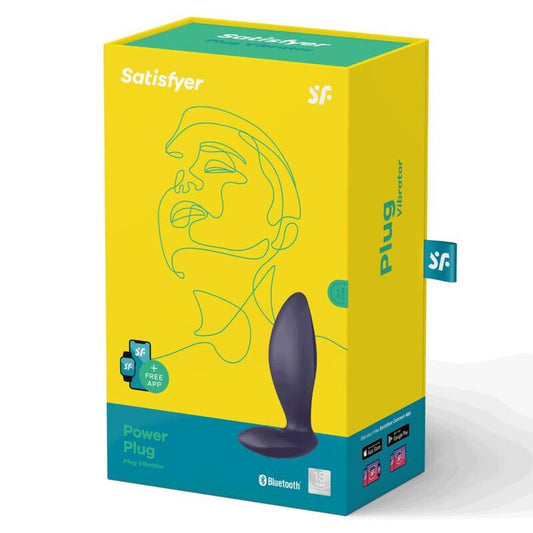 SATISFYER - POWER PLUG PURPLE - Happytoys Sexshop: online sex shop for Feeling Happy & Easy đ - Discreet geleverd