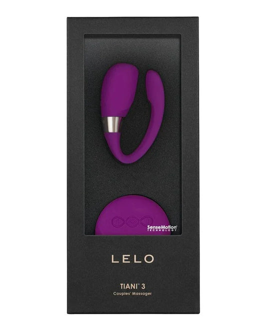 LELO - INSIGNIA TIANI 3 PURPLE MASSAGER - Happytoys Sexshop: online sex shop for Feeling Happy & Easy π - Discreet geleverd