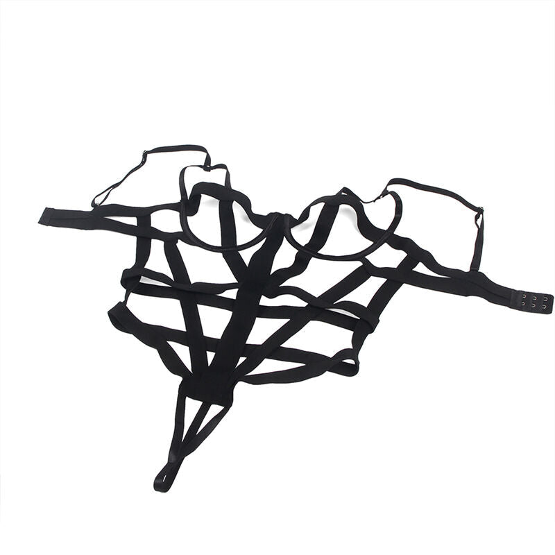 SUBBLIME - SEXY BODY WITH CUTOUTS BLACK S/M - Happytoys Sexshop: online sex shop for Feeling Happy & Easy 😊 - Discreet geleverd