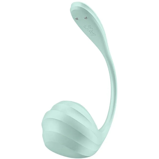 SATISFYER - SMOOTH PETAL G-POINT STIMULATOR WATER GREEN FREE APP - Happytoys Sexshop: online sex shop for Feeling Happy & Easy 😊 - Discreet geleverd