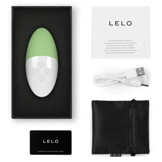 LELO - SIRI 3 CLITORIS MASSAGER PISTACHIO CREAM - Happytoys Sexshop: online sex shop for Feeling Happy & Easy 😊 - Discreet geleverd
