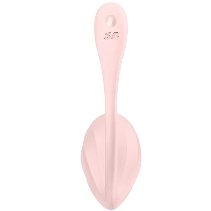 SATISFYER - RIBBED PETAL G POINT REMOTE CONTROL STIMULATOR ROSE FREE APP - Happytoys Sexshop: online sex shop for Feeling Happy & Easy π - Discreet geleverd