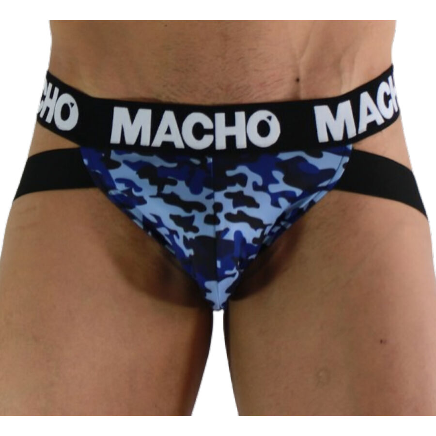 MACHO - MX28MV JOCK MILITARY GREEN S - Happytoys Sexshop: online sex shop for Feeling Happy & Easy π - Discreet geleverd