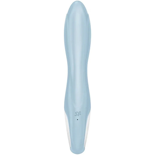SATISFYER - AIR PUMP BUNNY 1 INFLATABLE RABBIT VIBRATOR BLUE - Happytoys Sexshop: online sex shop for Feeling Happy & Easy 😊 - Discreet geleverd