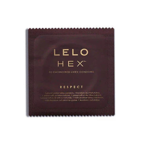 LELO - HEX CONDOMS RESPECT XL 12 PACK - Happytoys Sexshop: online sex shop for Feeling Happy & Easy π - Discreet geleverd