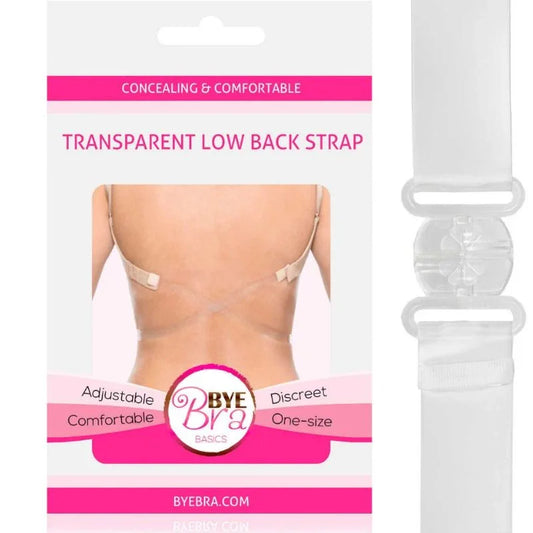 BYE-BRA - TRANSPARENT BACK STRAPS REDUCER - Happytoys Sexshop: online sex shop for Feeling Happy & Easy 😊 - Discreet geleverd
