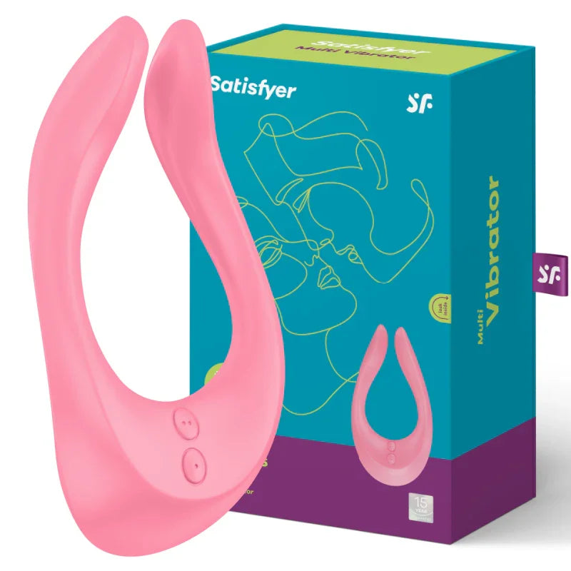 SATISFYER - PARTNER MULTIFUN 2 - Happytoys Sexshop: online sex shop for Feeling Happy & Easy 😊 - Discreet geleverd