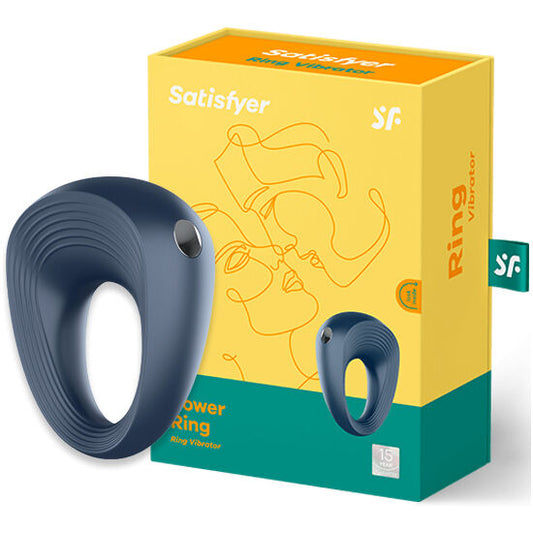 SATISFYER - VIBRATING RING 2 - Happytoys Sexshop: online sex shop for Feeling Happy & Easy đ - Discreet geleverd