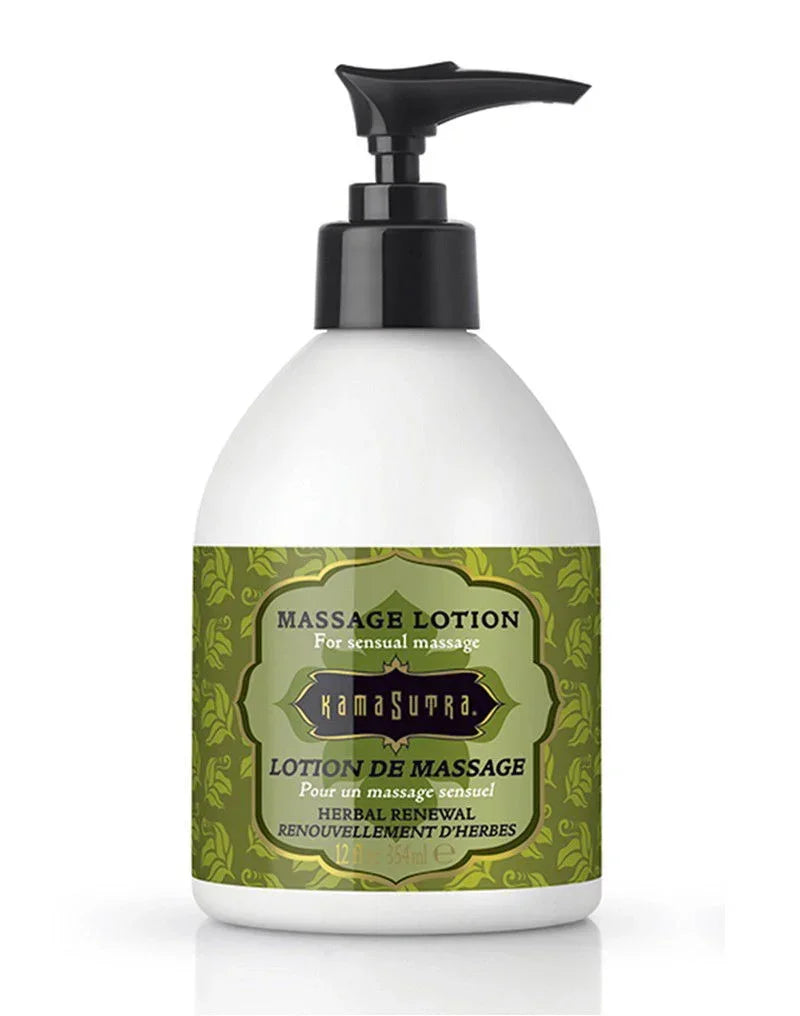 Kama Sutra - Massage Lotion Herbal Renewal - Happytoys Sexshop: online sex shop for Feeling Happy & Easy 😊 - Discreet geleverd