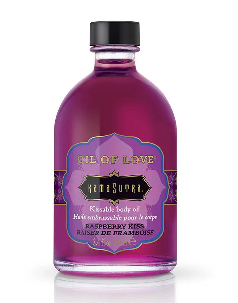 Kamasutra - Oil of Love - Raspberry Kiss - Happytoys Sexshop: Toys for Feeling Happy & Easy š - Discreet geleverd
