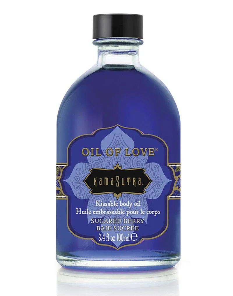 Kama Sutra - Oil of Love - Sugared Berry - Happytoys Sexshop: Toys for Feeling Happy & Easy 😊 - Discreet geleverd