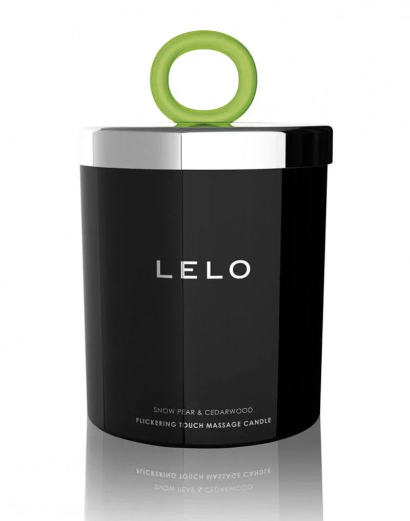 LELO - Massage Kaars - Sneeuwpeer & Cederhout - Happytoys Sexshop: online sex shop for Feeling Happy & Easy 😊 - Discreet geleverd