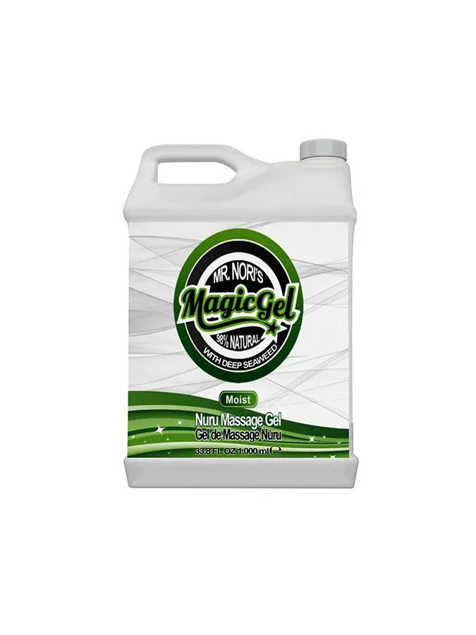 Nuru MagicGel Moist 1000 ml. - Happytoys Sexshop: Toys for Feeling Happy & Easy 😊 - Discreet geleverd