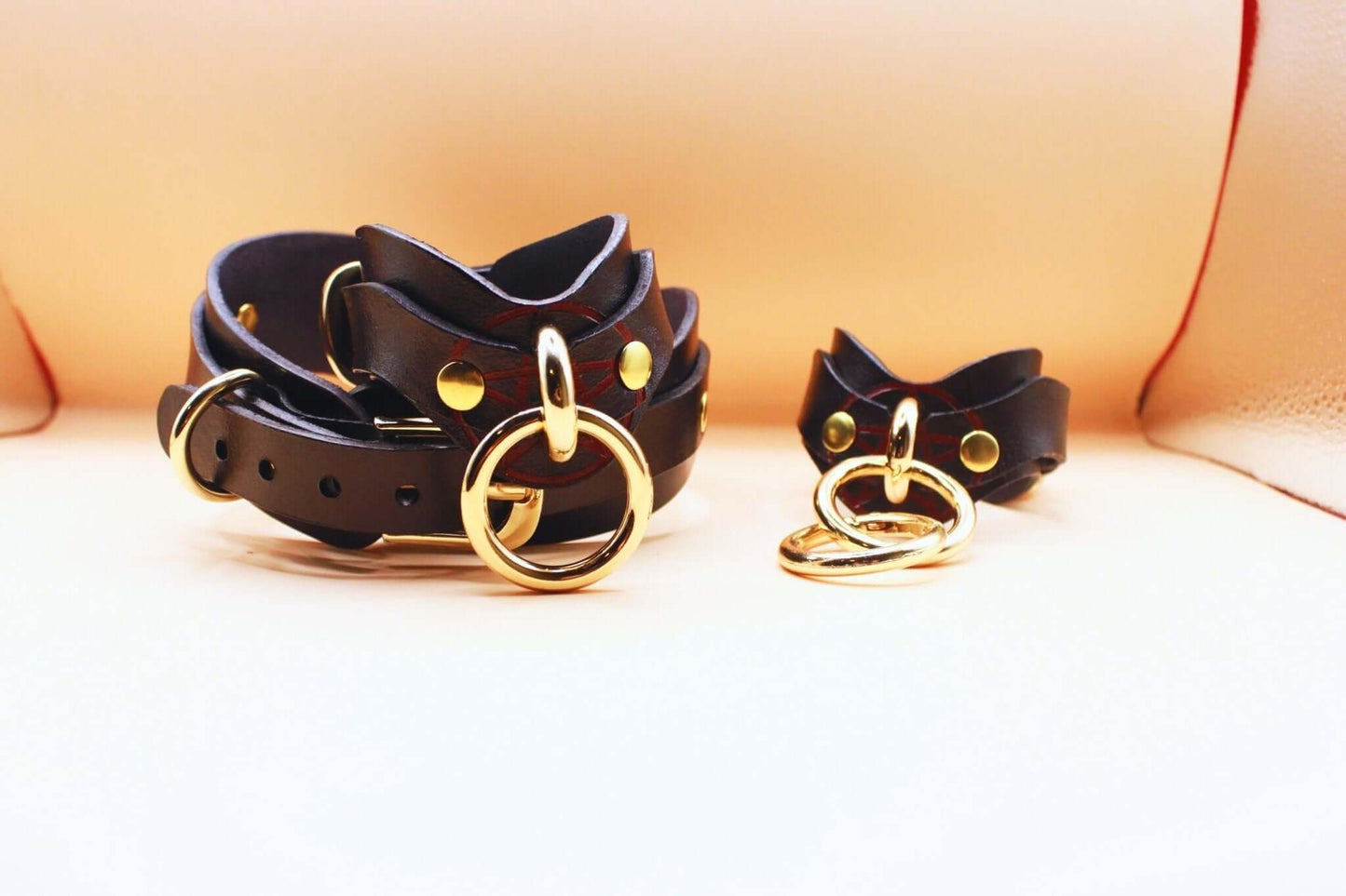 Bondage Gear Pentagram Set Submissive Bondage Gear Lingerie