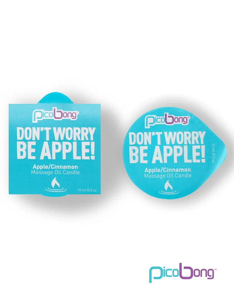 PicoBong - Massage Kaars - Apple / Cinnamon (22 Pack) - Happytoys Sexshop: online sex shop for Feeling Happy & Easy 😊 - Discreet geleverd