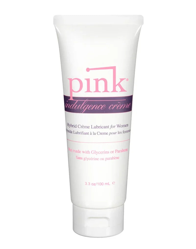 Pink - Indulgence CrΓ¨me - Hybrid Cream Glijmiddel voor Vrouwen - 100 ml - Happytoys Sexshop: Toys for Feeling Happy & Easy π - Discreet geleverd