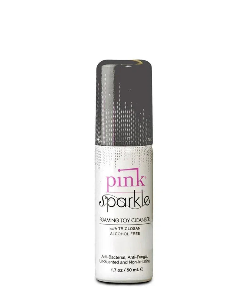 Pink - Sparkle - Toy Cleaner - 50 ml - Happytoys Sexshop: online sex shop for Feeling Happy & Easy 😊 - Discreet geleverd