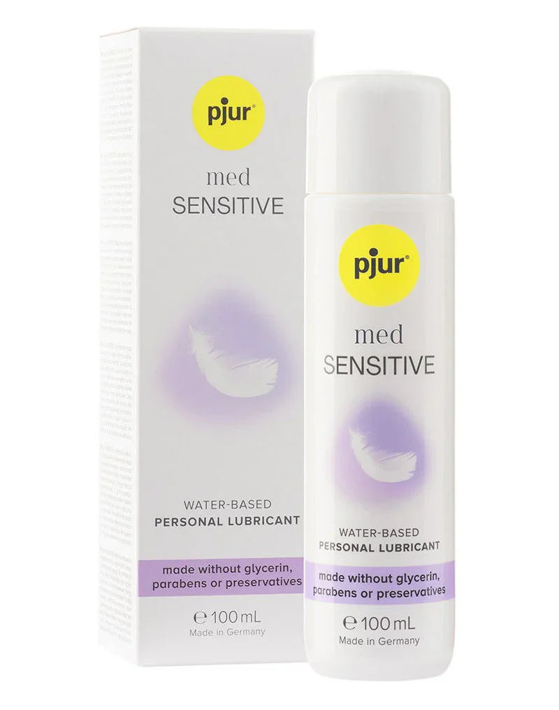 pjur - Med Sensitive Glide - Glijmiddel op waterbasis - 100 ml - Happytoys Sexshop: Toys for Feeling Happy & Easy 😊 - Discreet geleverd