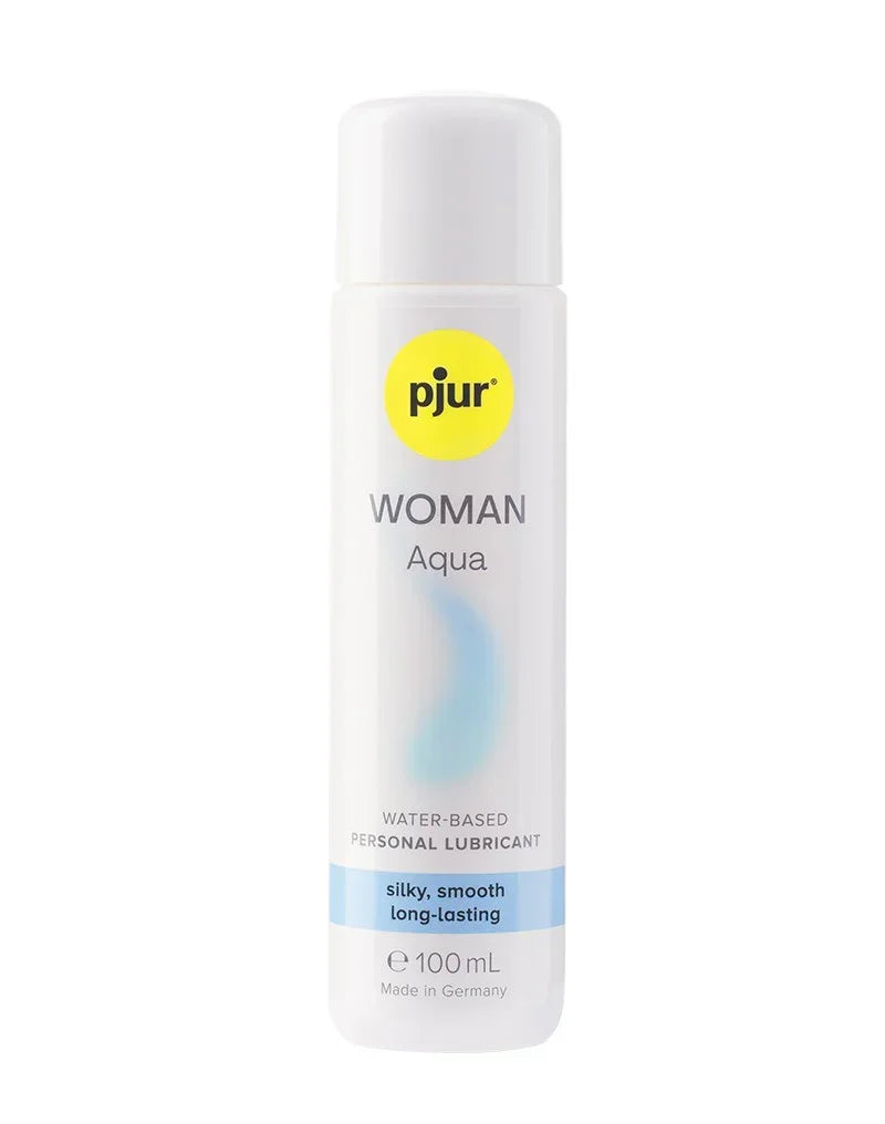 pjur-woman-aqua-water-based-lubricant-100-ml_01_bc84f12d-5a15-406f-afe7-fdc6b4c8eb21 @ Happytoys Sexshop: online sex shop for Feeling Happy & Easy 😊 the erotic store owned by a woman
