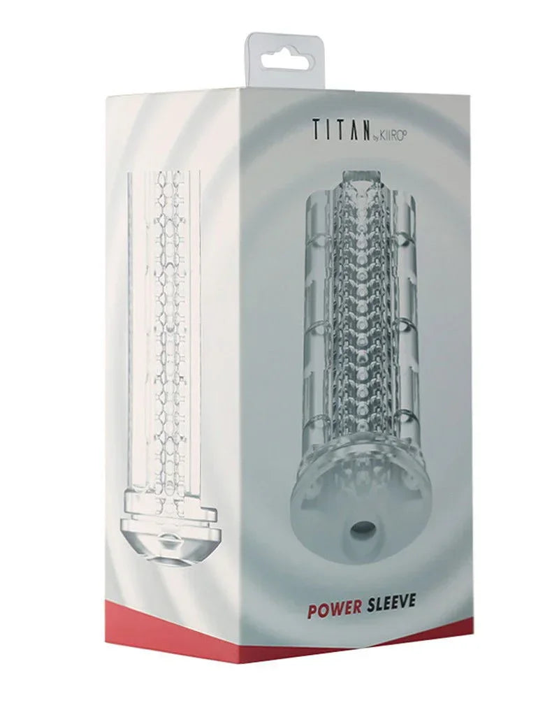 Power sleeve for Kiiroo Titan - Happytoys Sexshop: online sex shop for Feeling Happy & Easy 😊 - Discreet geleverd