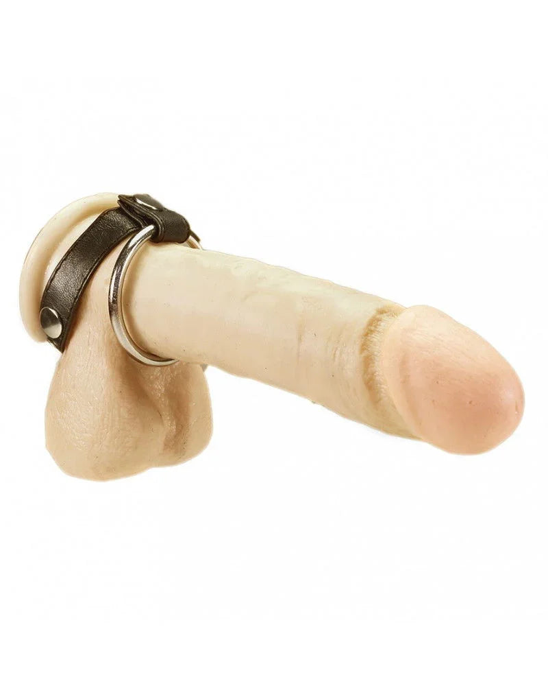 Rimba - cockring met verwisselbare ring van 40 mm en balzak riem - Happytoys Sexshop: Toys for Feeling Happy & Easy 😊 - Discreet geleverd