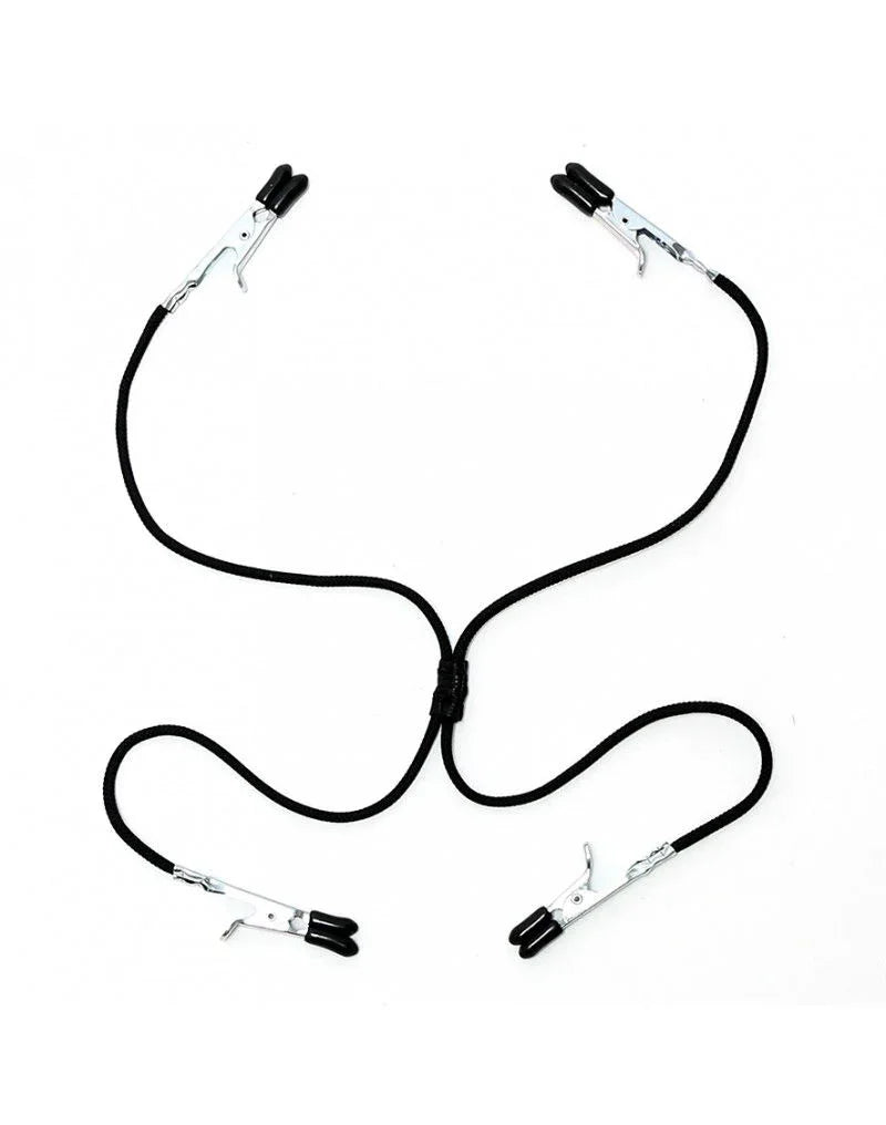 Rimba - Tepel - schaamlip klemmen met elastiek - Happytoys Sexshop: Toys for Feeling Happy & Easy π - Discreet geleverd