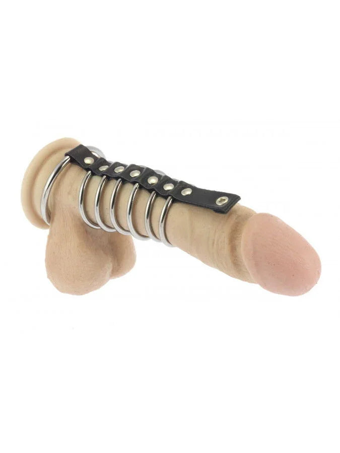 Rimba - Penisartikel met metalen ringen - Happytoys Sexshop: Toys for Feeling Happy & Easy 😊 - Discreet geleverd