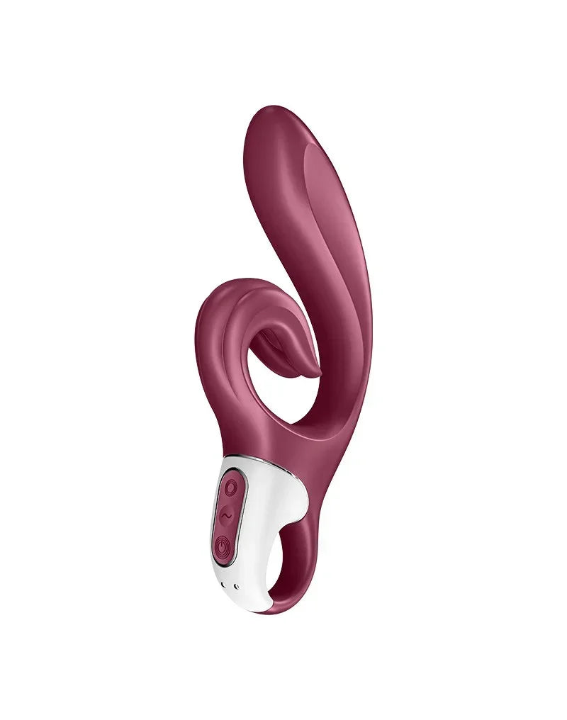 Satisfyer - Love Me - Rabbit Vibrator - Rood - Happytoys Sexshop: online sex shop for Feeling Happy & Easy 😊 - Discreet geleverd