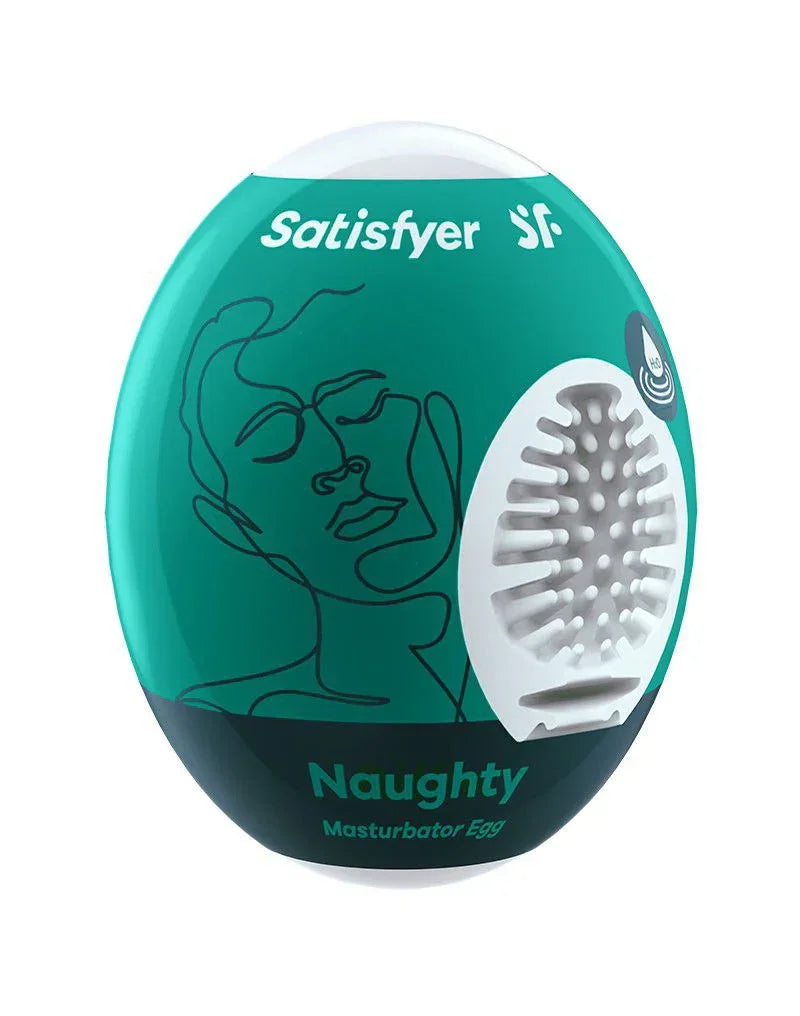 Satisfyer - Naughty - Mini Masturbator - Happytoys Sexshop: online sex shop for Feeling Happy & Easy 😊 - Discreet geleverd