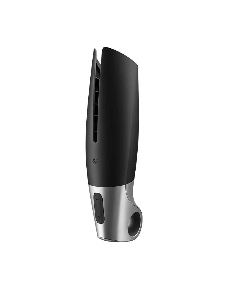 satisfyer-power-masturbator-with-app-control-masturbator-black-silver_13 @ Happytoys Sexshop: online sex shop for Feeling Happy & Easy 😊 the erotic store owned by a woman