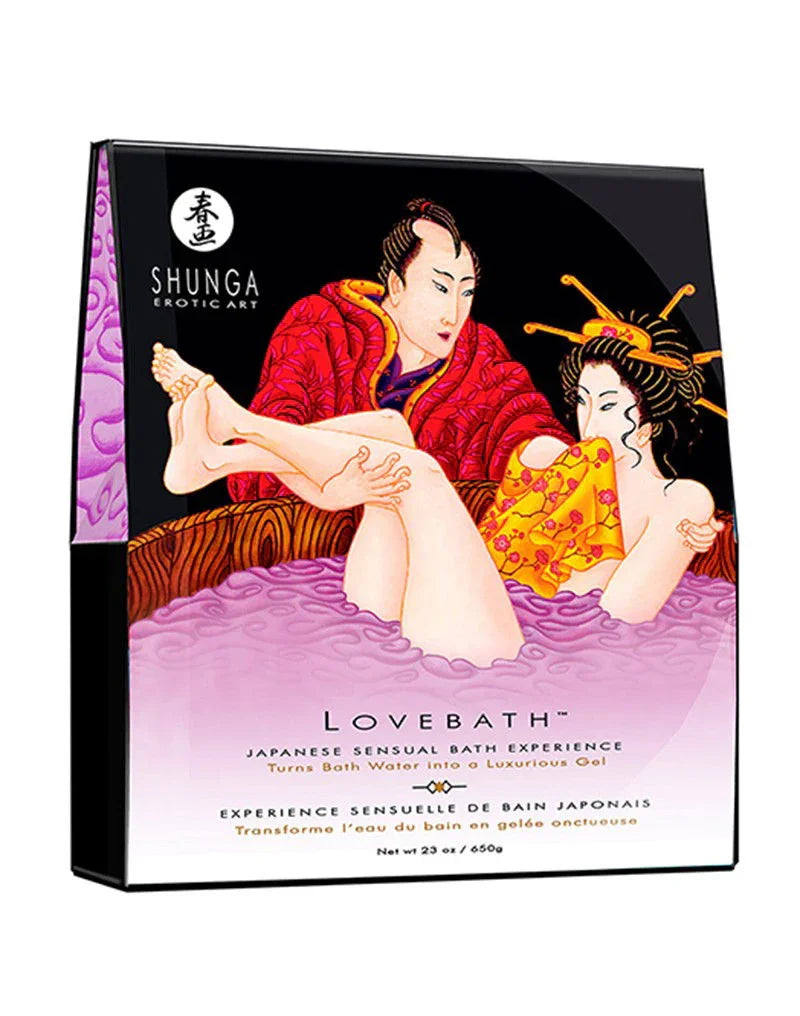 Shunga - Lovebath - Sensual Lotus 650 gr. - Happytoys Sexshop: Toys for Feeling Happy & Easy 😊 - Discreet geleverd