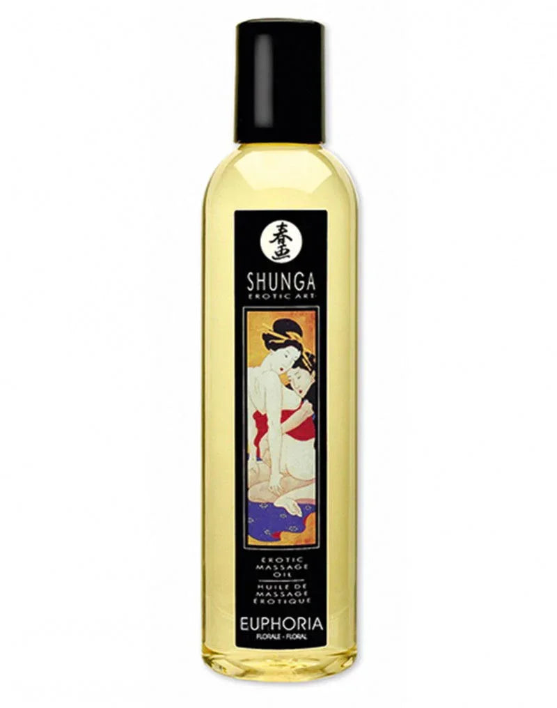 shunga-massage-oil-euphoria-floral-250-ml_01_a3fb94a0-1bfd-4312-aace-90cb952355be @ Happytoys Sexshop: online sex shop for Feeling Happy & Easy 😊 the erotic store owned by a woman