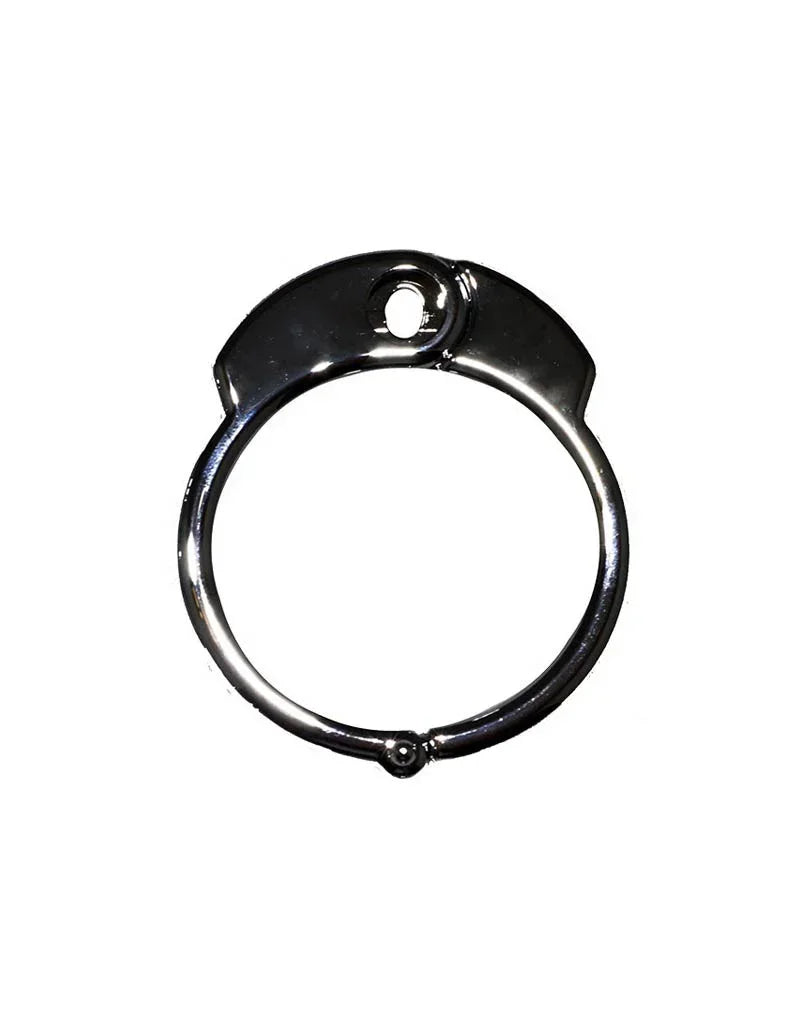 The Vice - Kuisheidsring XXL - Chroom - Happytoys Sexshop: online sex shop for Feeling Happy & Easy 😊 - Discreet geleverd