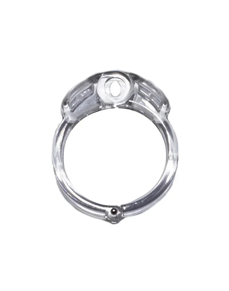 The Vice - Chastity Ring XXL - Transparant - Happytoys Sexshop: online sex shop for Feeling Happy & Easy 😊 - Discreet geleverd