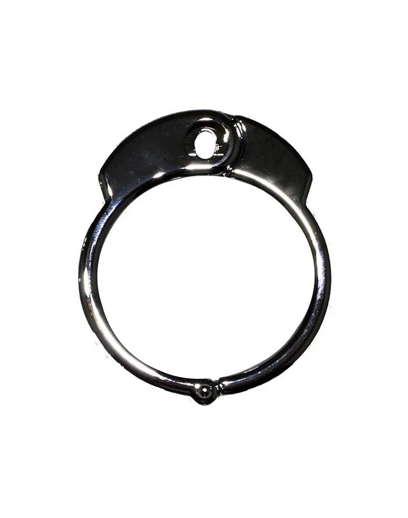 The Vice - Kuisheidsring XXXL - Chroom - Happytoys Sexshop: Toys for Feeling Happy & Easy 😊 - Discreet geleverd