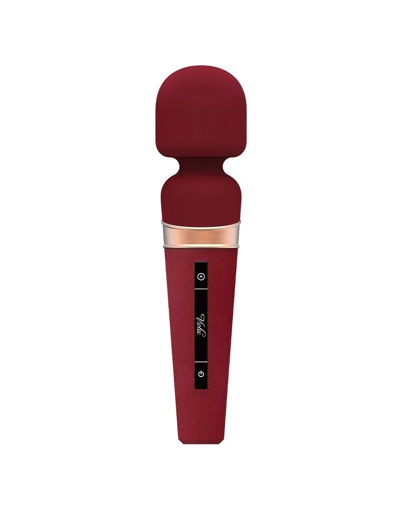 Viotec - Titan - Staafvibrator - Goud & Wijnrood - Happytoys Sexshop: online sex shop for Feeling Happy & Easy 😊 - Discreet geleverd
